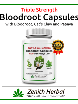 Triple-Strength Bloodroot Capsules