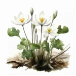 Bloodroot Stylized 4